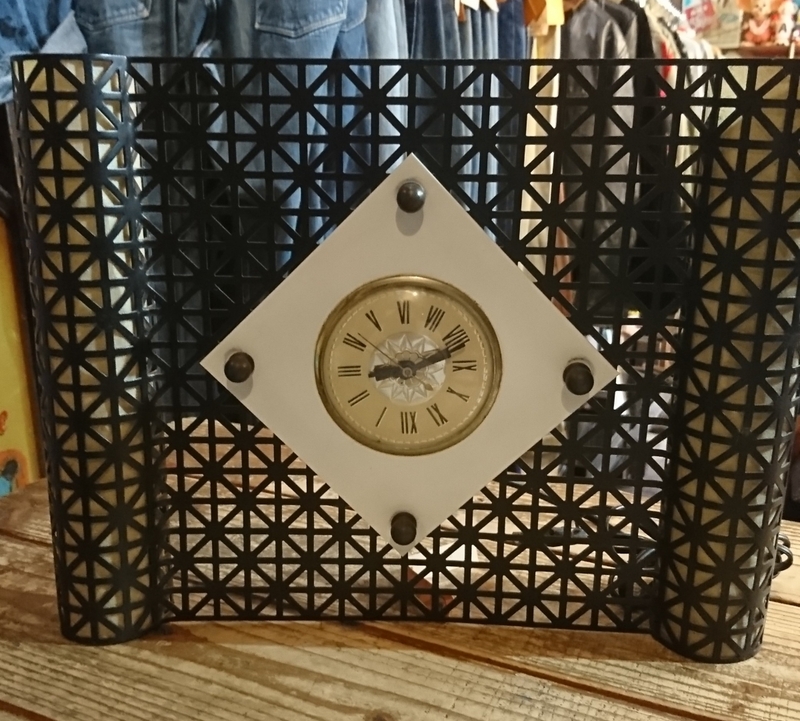 50s vintage ヴィンテージ 置時計 壁掛け 時計 ミッドセンチュリー
