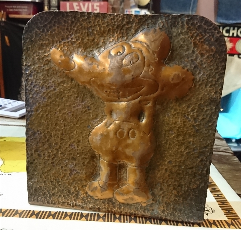30s vintage mickey mouse antique ヴィンテージ ミッキーマウス 銅板 アンティーク 希少 コレクション