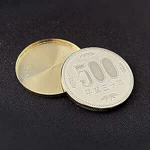 【手品 マジック】Expanded Shell Japan 500 Yen/ ５００円コイン・レプリカシェル ５００円コインのエキ