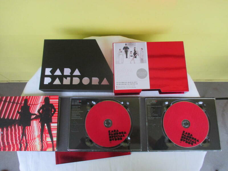 ★KARA PANDORA SPECIAK DVD Kara Special (4DVD + フォトブック) 　(限定版)　リサイクル品　現状品　匿名　ゆパケット＋