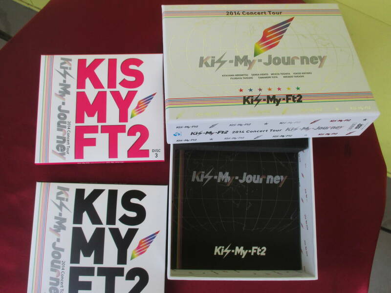 ★Kis-My-Ft2　2014　Concert Tour　 Kis-My-Journey 　DVD3枚　100Pツアーフォットブック　スペシャルbox　エイベックス　美品