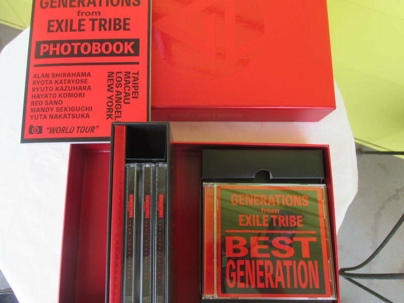 ★GENERATIONS from EXILE TRIBE ベストアルバム BOX 　BEST GENERATION 　フォトブック 　CD 　Blu-ray 　avex エイベックス 　現状品