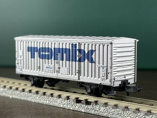 送料120円~ TOMIX 2703 ワム80000 鉄道模型ショウ 来場記念品 シルバー／ワム89003 銀 ロゴ B2ga