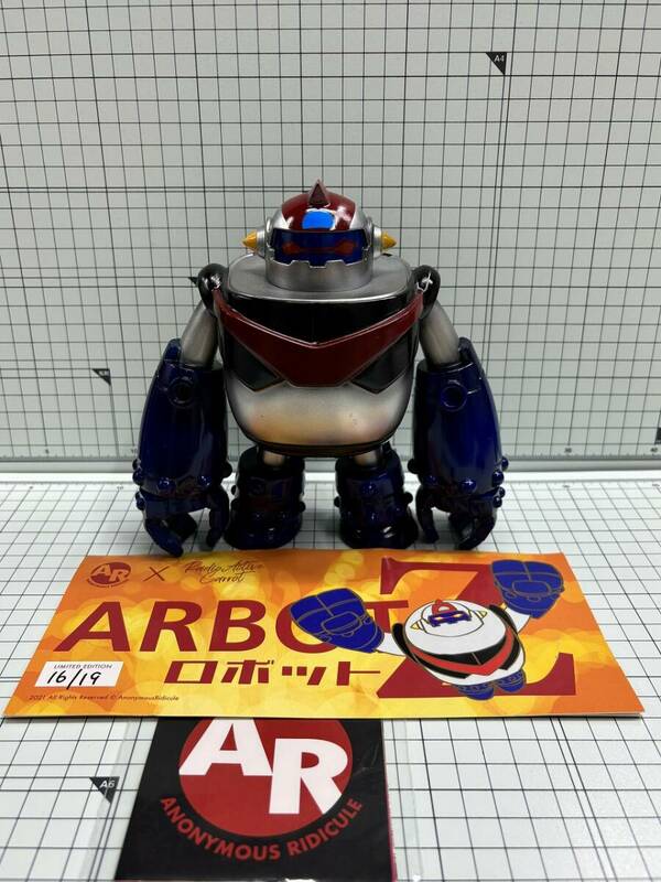 ◆ARBOTZ【ロボットZ】 ANONYMOUS RIDICULE RADIOACTIVE CARROT