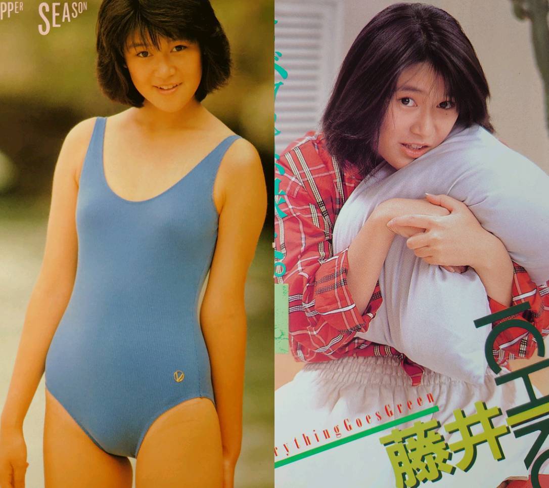 藤井一子　1986年〜1987年　大量　切り抜き　ファイル　1冊　60P