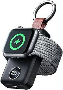 アップルウォッチ 充電器 JOYROOM最新設計 Apple Watch用 充電器 2000mAh内蔵バッテリー ポータブル アッ