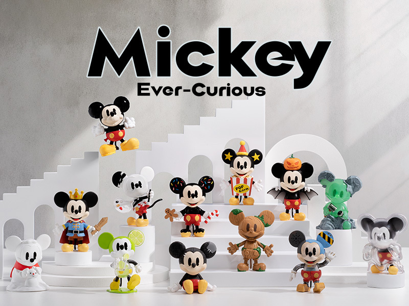 【新品・未開封】ディズニー DISNEY 100th Anniversary Mickey Ever-Curious シリーズ アソートボックス ミッキーマウス　popmart