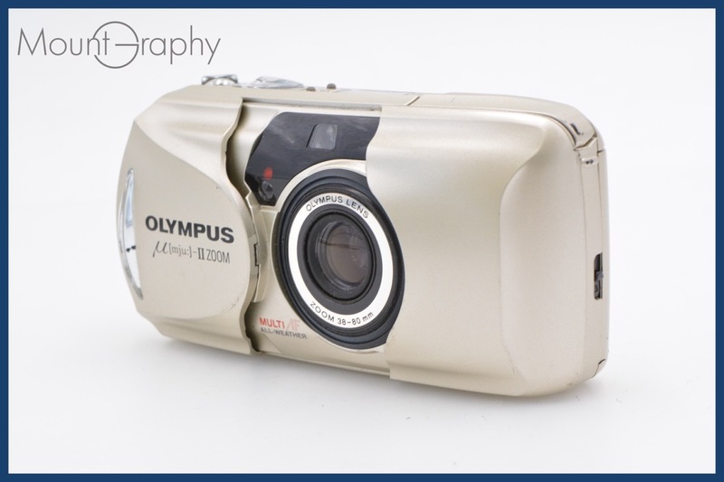 ★極上美品★ オリンパス OLYMPUS μ II ZOOM 38-80ｍｍ ★完動品★ 同梱可 #kw28