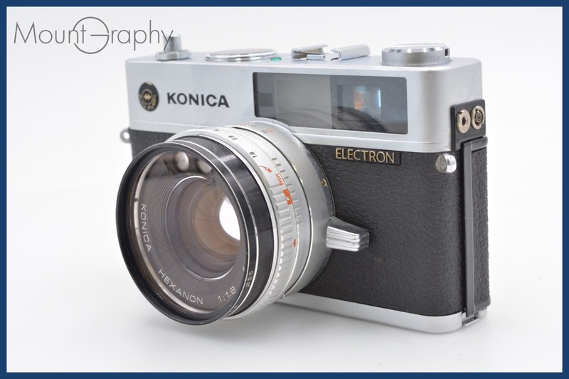 ★極上美品★ コニカ KONICA ELECTRON HEXANON 45mm F1.8 ★完動品★ 同梱可 #kw37