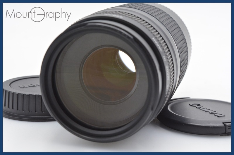 ★極上美品★ キャノン CANON ZOOM EF 75-300mm F4-5.6 III USM 前後キャップ付 キヤノンEFマウント(AF) ★動作保証・完動★ 同梱可 #sh12