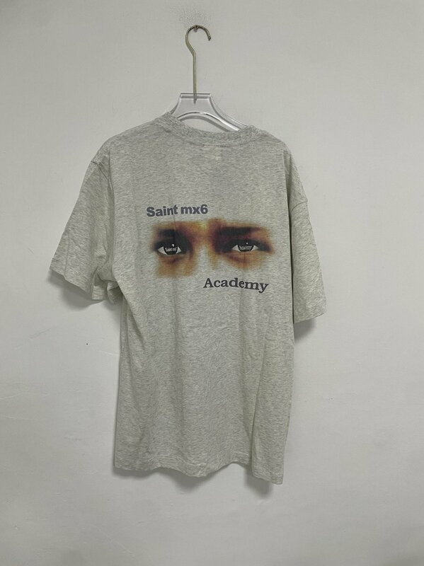 SAINT MICHAEL X SHERMER ACADEMYtシャツ セントマイケル Tシャツ 半袖 希少 中古 Mサイズ