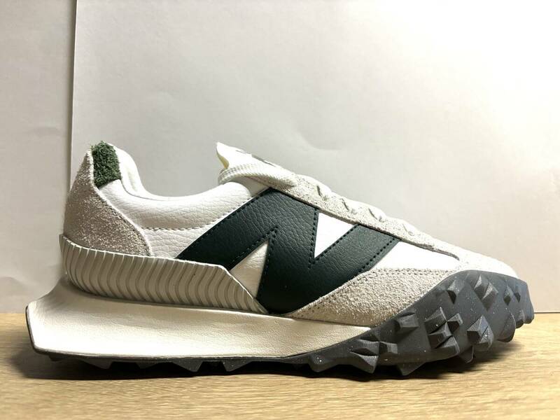 未使用 24cm D ニューバランス UXC72FG(XC-72FG) グレー/グリーン new balance