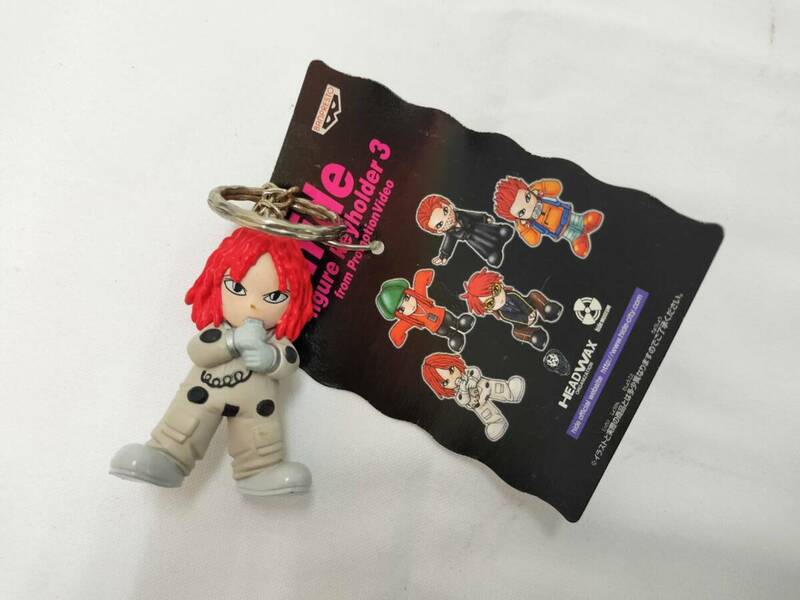 hide キーホルダー　figure keyholder3 アミューズメント　XJAPAN　ヒデ　エックス 現状品