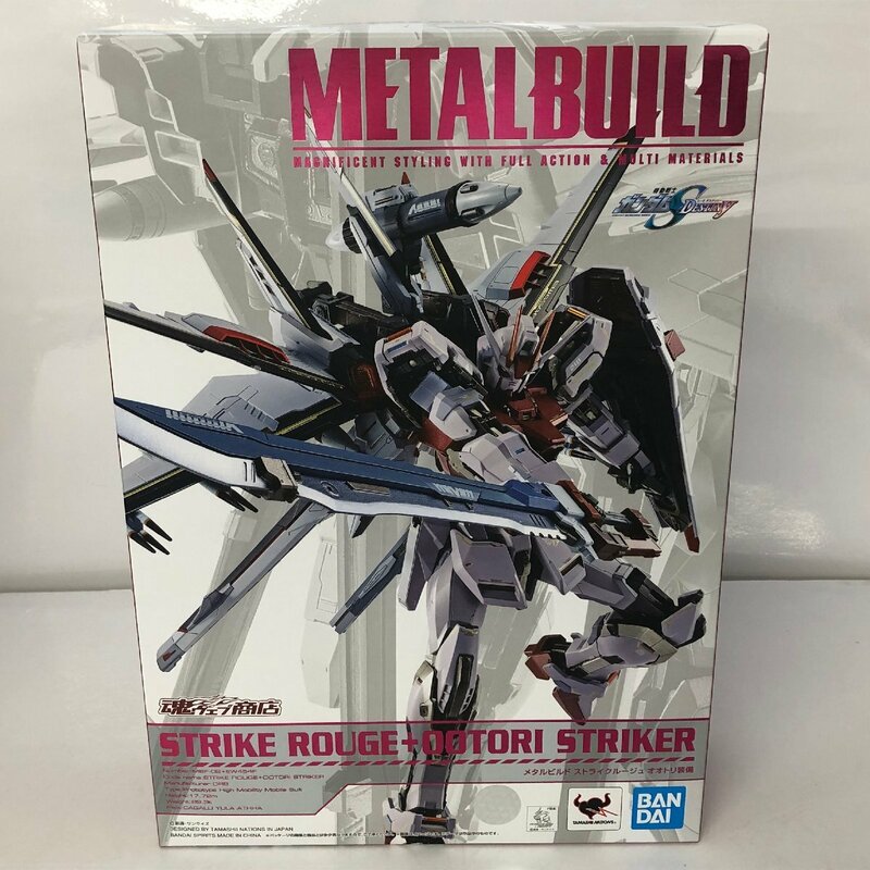 (未開封品) METAL BUILD ストライクルージュ オオトリ装備 「機動戦士ガンダムSEED」 フィギュア