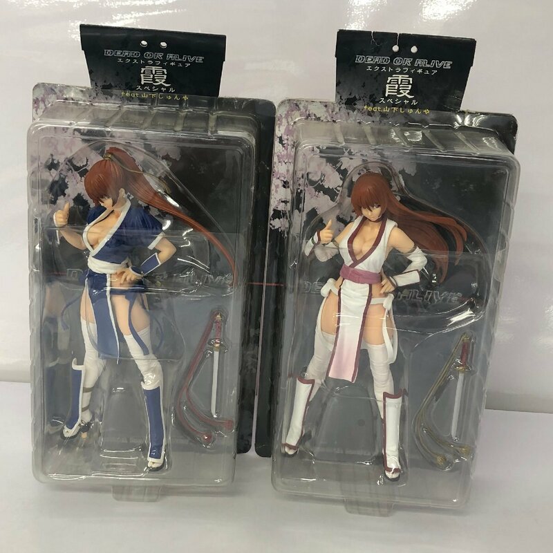 (未開封品) エクストラフィギュア霞スペシャルfeat.山下しゅんや 2種セット「DEAD OR ALIVE」 SEGA フィギュア