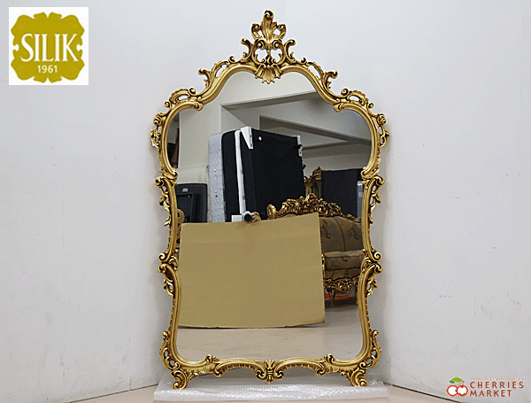 ◆展示品◆ 最高峰 SILIK シリック 壁掛け ミラー/鏡 ロココ調 28万