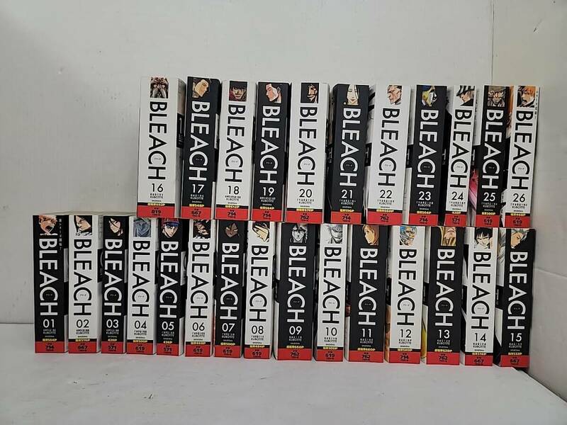 T005[12]T74(コミック) 中古 [完結] ブリーチ/BLEACH コンビニコミック 1～26巻 全巻 セット 久保帯人(著) 6/12出品