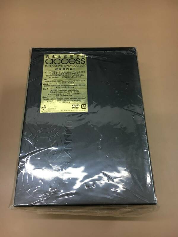 K021[LP]K78(DVD) 中古 access 15th ANNIVERSARY DVD-BOX 6/25出品