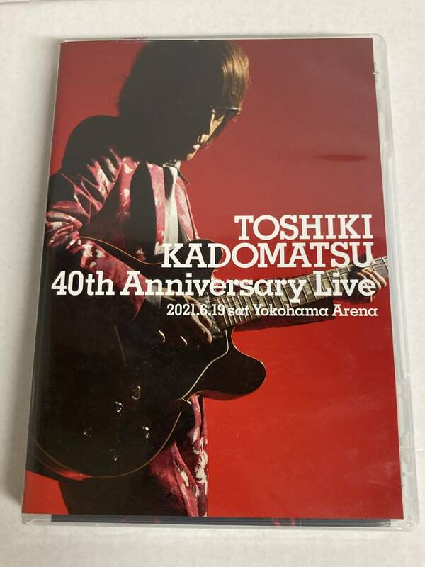 S021[PK]S40(DVD) 使用感多中古 TOSHIKI KADOMATU 40th Anniversary Live DVD3枚組 6/28出品
