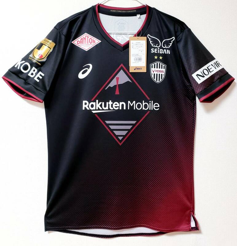 ◯最新作 ２０２４年 美品 新品タグ付き 正規品 VISSEL ヴィッセル神戸 M 1ST オフィシャル 公式ユニフォーム ASICS製品 ※未使用 美品