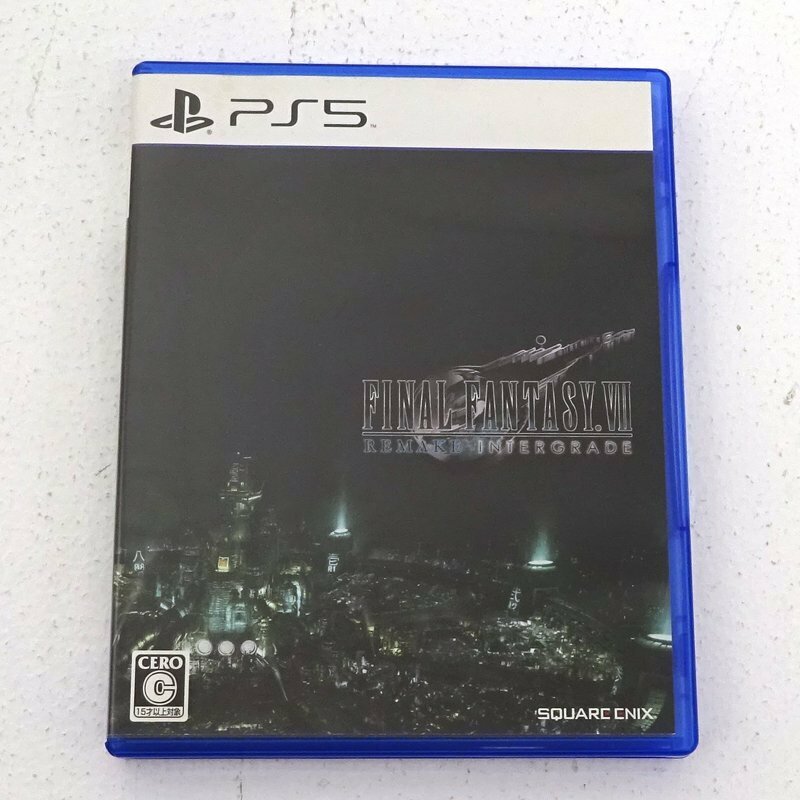 ★中古★【タバコ臭有】PS5ソフト ファイナルファンタジーVII リメイク インターグレード（FF/プレステ/プレステ5/1円～)★【GM619】