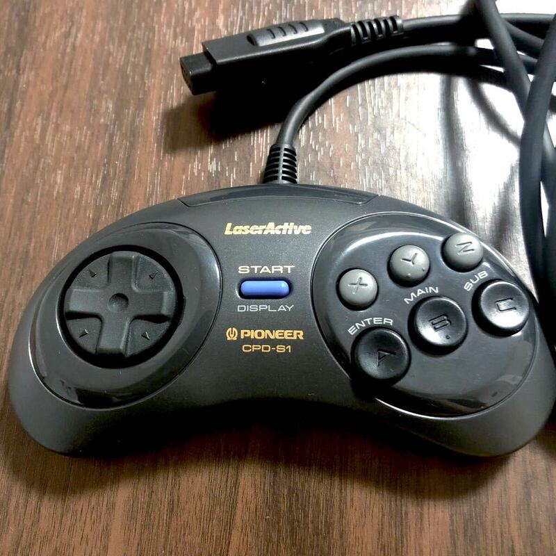 美品　レーザーアクティブ コントローラー メガドライブ SEGA パイオニア MD コントロールパッド セガ pioneer