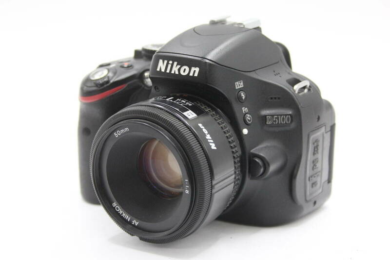 Y1277 ニコン Nikon D5100 AF Nikkor 50mm F1.8 デジタル一眼 ボディレンズセット ジャンク
