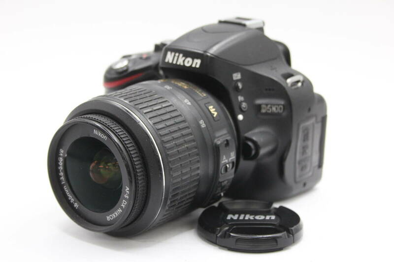 Y1281 ニコン Nikon D5100 DX AF-s Nikkor 18-55mm F3.5-5.6 G VR デジタル一眼 ボディレンズセット ジャンク