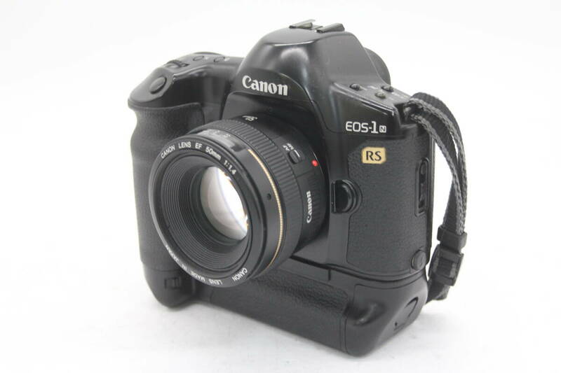 Y1292 キャノン Canon EOS-1N RS Lens EF 50mm F1.4 フィルムカメラ ボディレンズセット ジャンク