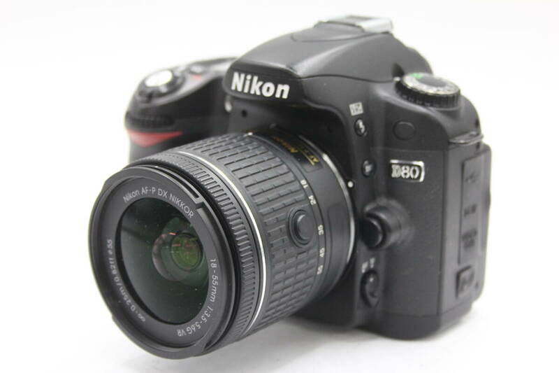 Y1307 ニコン Nikon D80 AF-P DX Nikkor 18-55mm F3.5-5.6 G VR デジタル一眼 ボディレンズセット ジャンク