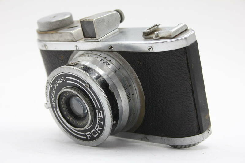 Y1310 フォルテ Forte Model-Junior 50mm F3.5 フィルムカメラ ジャンク