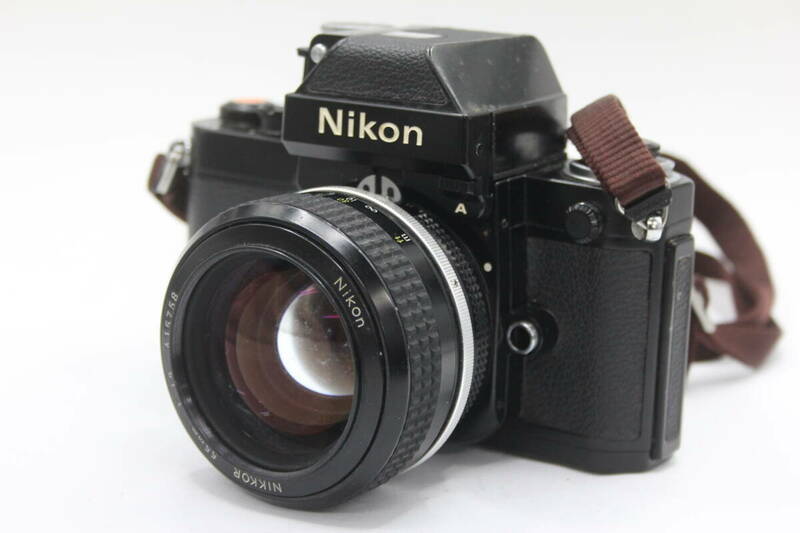 Y1314 ニコン Nikon F2 フォトミックA ブラック Nikkor AI 55mm F1.2 フィルムカメラ ボディレンズセット ジャンク