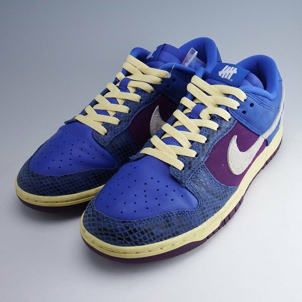 UNDEFEATED × NIKE DUNK LOW SP ROYAL DH6508-400 US10.5 28.5cm アンディフィーテッド × ナイキ
