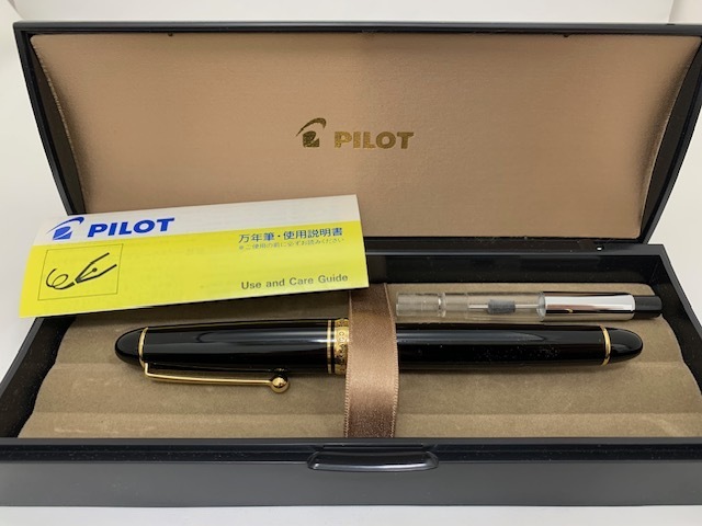 ☆1000円スタート☆　PILOT CUSTOM パイロット カスタム 万年筆 ペン先 14K 585 14金 K14 10　[M]　H12 HOKKAIDO YEARS　◆25425