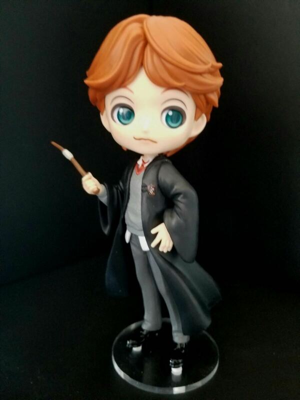 ハリーポッター Q posket Ron Weasley ロン・ウィーズリ Qposket Bカラー（レアカラー） 用台座