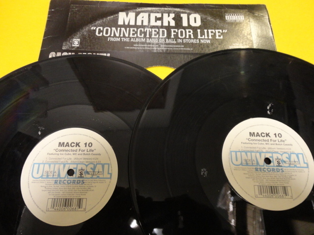Mack 10 2枚セット Connected For Life オリジナル原盤 ハードコアGANGSTA バンギンHIPHOP サウンド　視聴