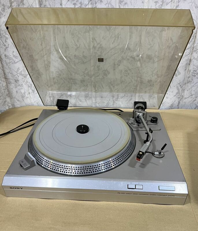 SONY レコードプレーヤー PS - 313