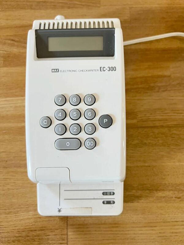 ELECTRONIC CHECK WRITER EC-300電子チェックライター 