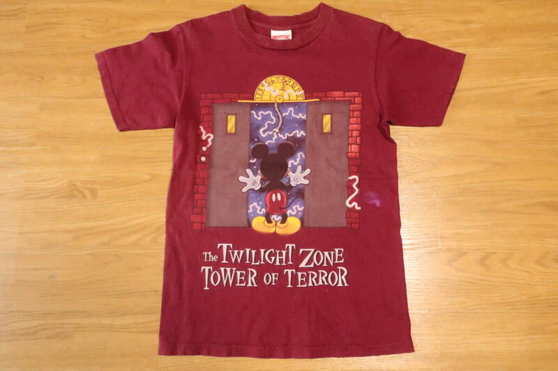 RT1■The TWILIGHT ZONE TOWER OF TERROR Tシャツ / トワイライトゾーン タワー オブ テラー / ディズニー ミッキーマウス