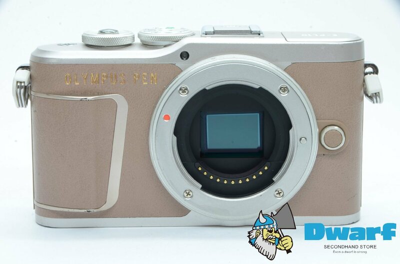 オリンパス OLYMPUS PEN E-PL10 ブラウン BODY ミラーレス一眼レフカメラ