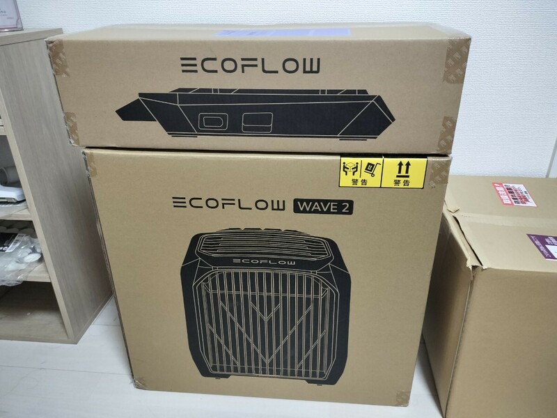 美品 EcoFlow ポータブルエアコン WAVE2 専用バッテリーパック エコフロー 冷暖房
