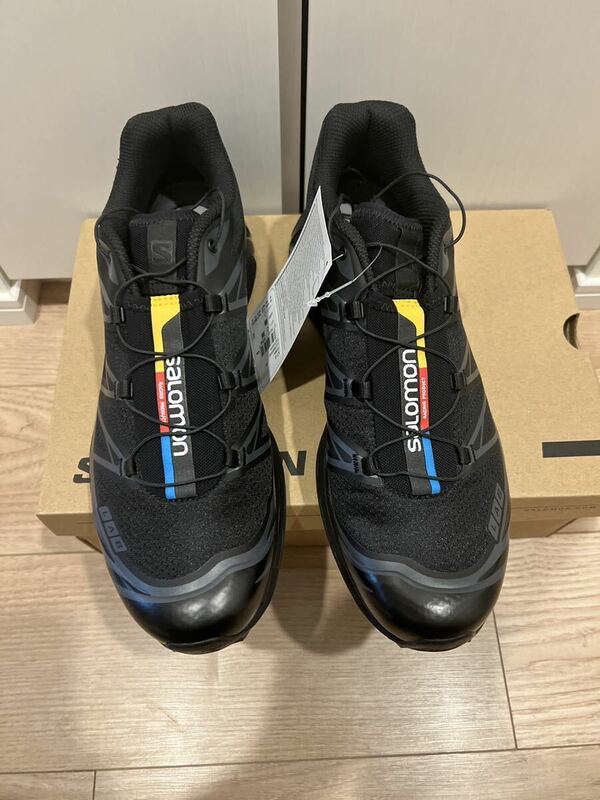 新品サロモン　Salomon XT-6 Advanced Black サロモン　26.5cm UK8