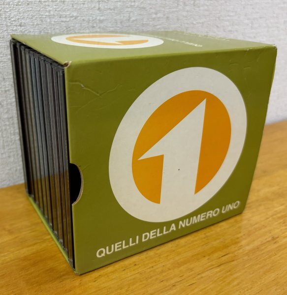 ◎V.A. /Quelli Della Numero Uno (1970~74年リリース作品の集大成BOX/全102曲) ※伊盤10枚組BOX【 NUMERO UNO CFD01080 (10) 】1999年発売