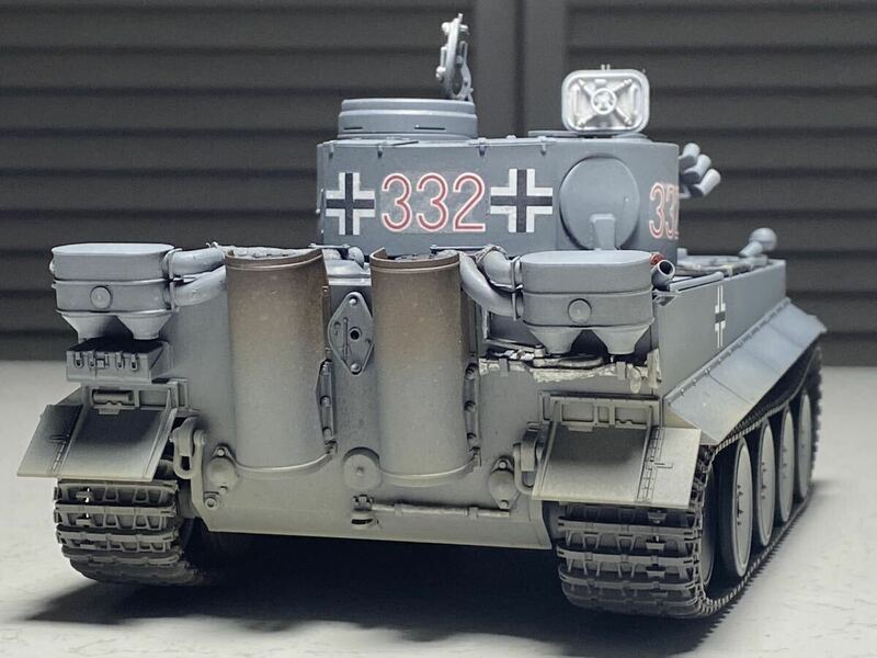 タミヤ 1/ 35 ドイツ重戦車 タイガーI 初期生産型　332号車　タイガー1