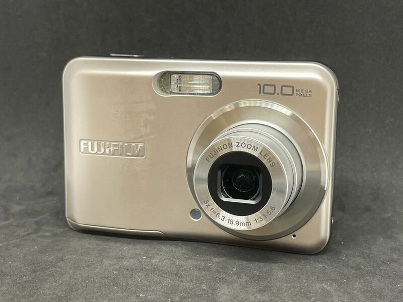 【動作品】FUJIFILM 富士フィルム A100 コンパクトデジタルカメラ デジカメ シルバー FUJINON ZOOM LENS 3x f=6.3-18.9mm 1:3.1-5.6