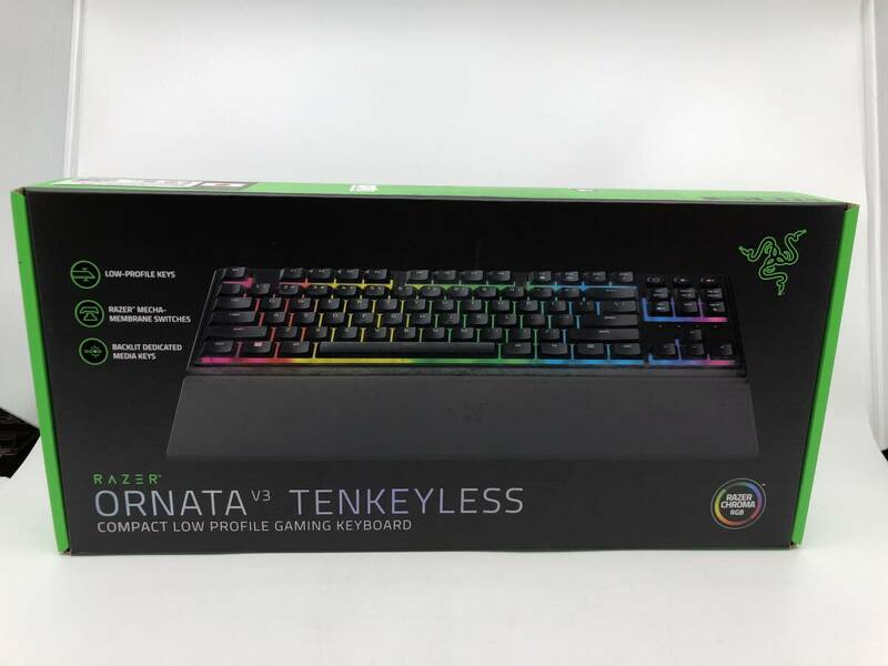 未開封　RAZER Ornata V3 Tenkeyless JP　RZ03-04881200-R3J1　ゲーミング キーボード