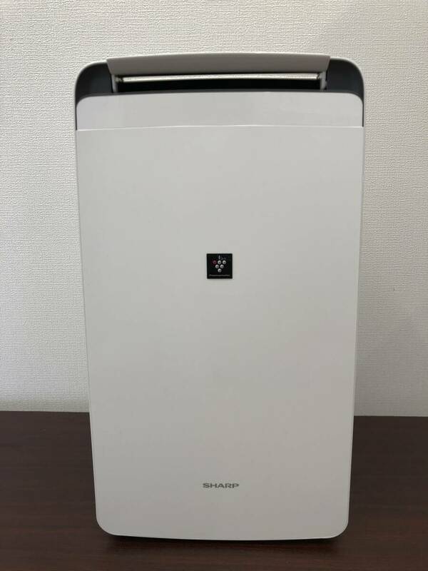 １円～ 中古未使用　SHARP CV-H120-W シャープ プラズマクラスター 除湿機 衣類乾燥機 衣類乾燥除湿機 ホワイト 2019年製