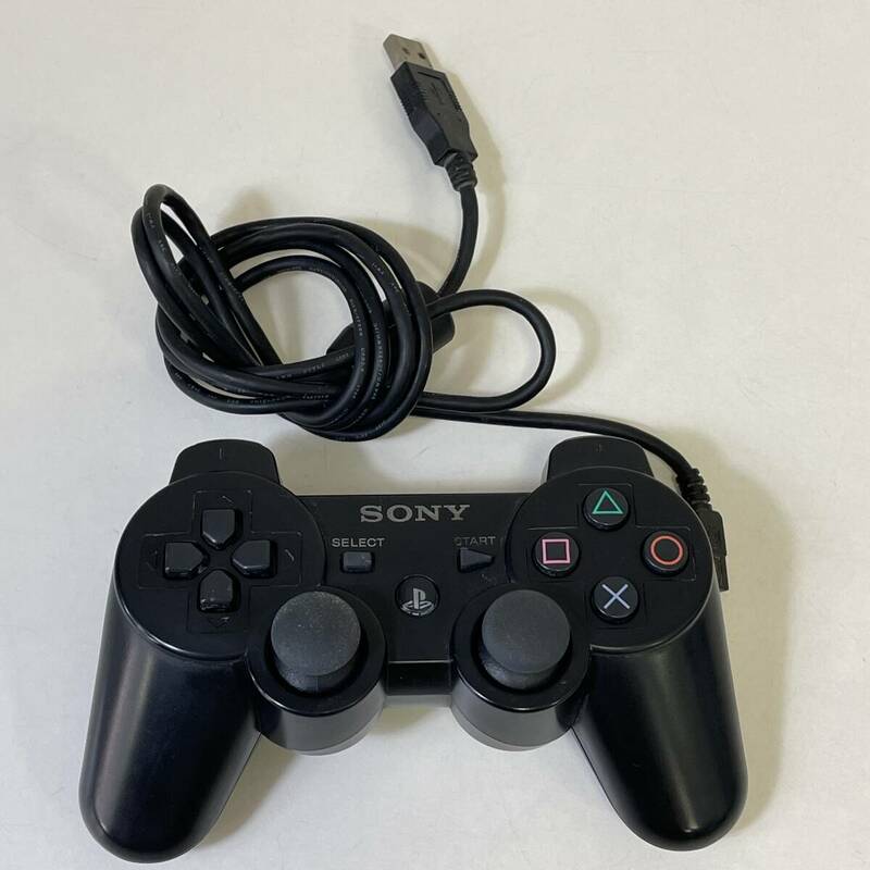 【162】SONY　DUALSHOCK3　ワイヤレスコントローラー　CECHZC2J　ジャンク