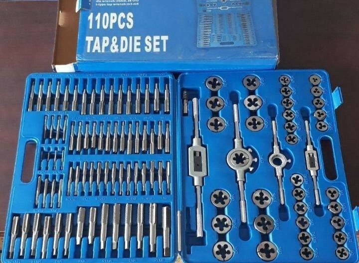 TAP&DIE SET タップダイスセット　110　メンテナンス　車　整備　カー用品　新品