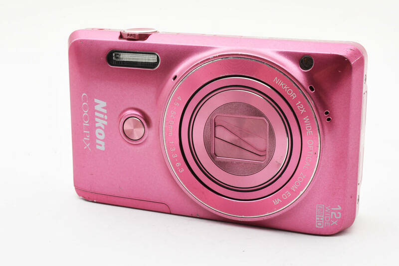 Nikon ニコン COOLPIX S6900　ピンク コンデジ　コンパクトデジタルカメラ　デジカメ#634